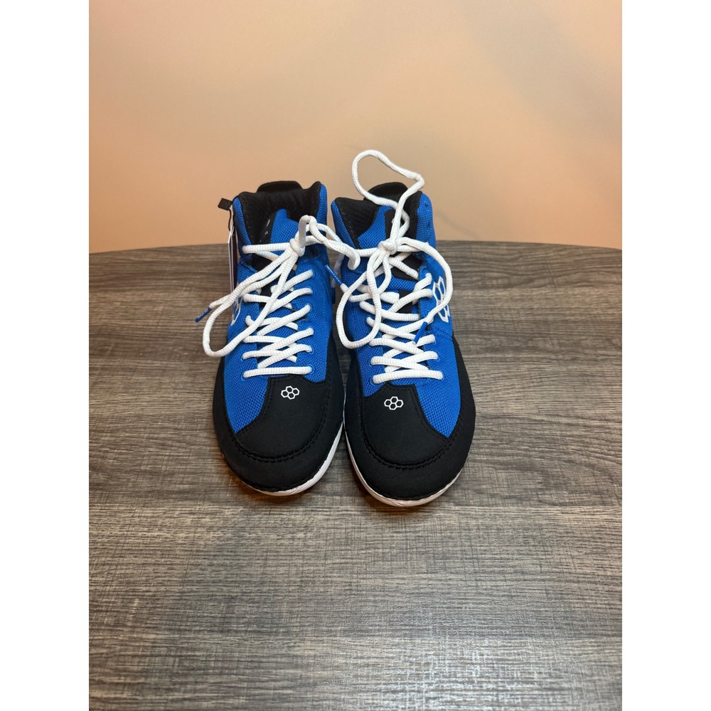 Rudis Colt Wrestling Shoes Mens Royal Blue Black White Honeycomb Logo NEW